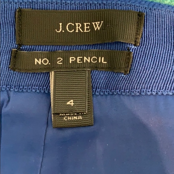 J. Crew No.2 Pencil Skirt. Size 4 - Picture 4 of 5